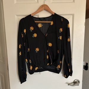 Madewell Cross Front Blouse